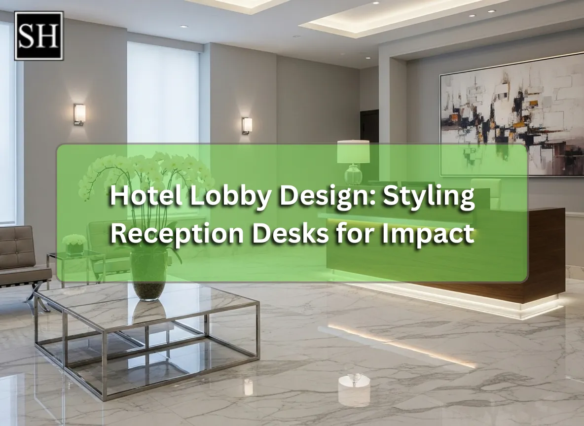 Hotel Lobby Design: Styling Reception Desks for Impact