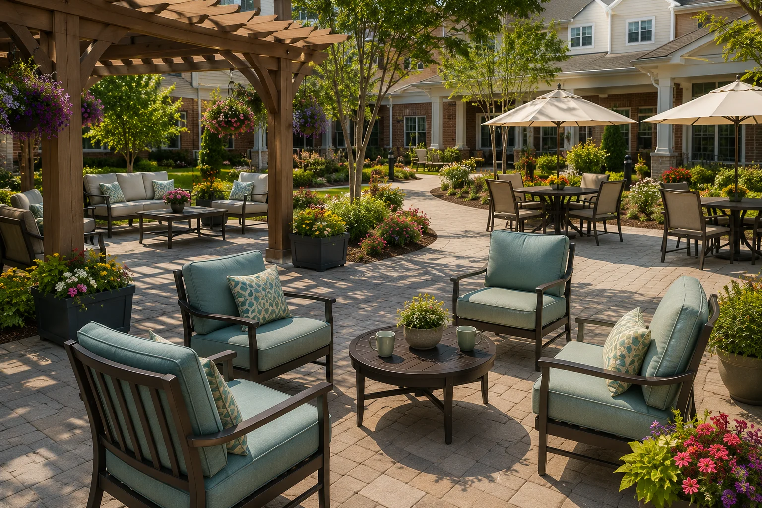 Benefits of Outdoor Areas for Senior Living Communities