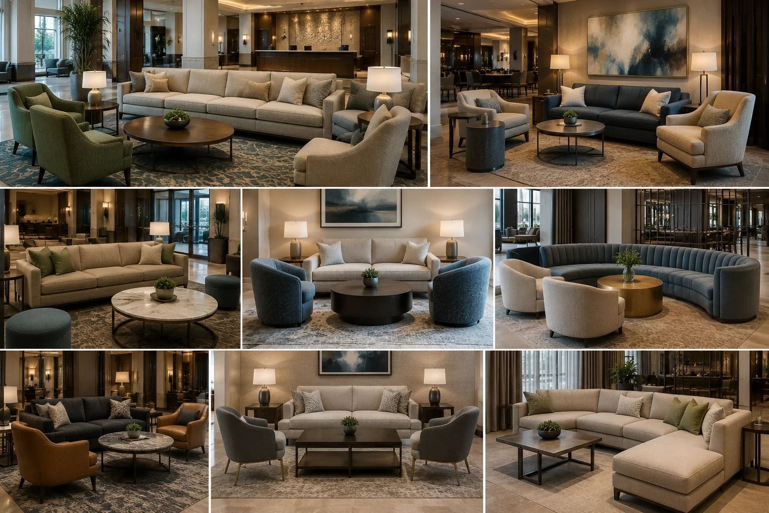 Selecting Sofas for High-Traffic Hotel Environments