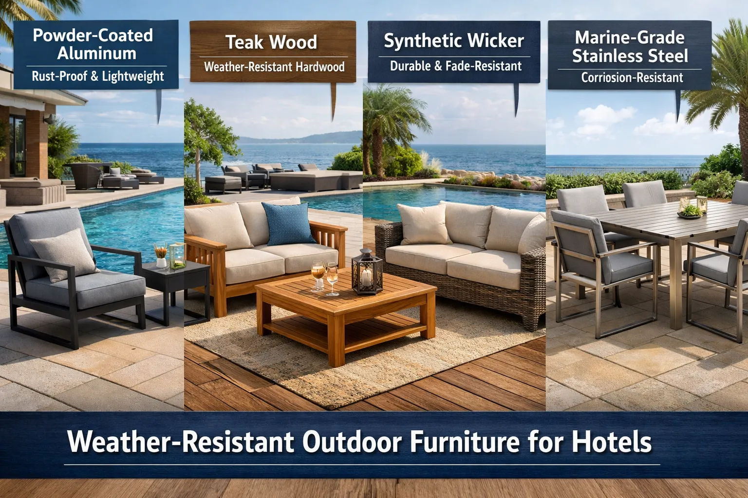 weather resistance outdoor furniture