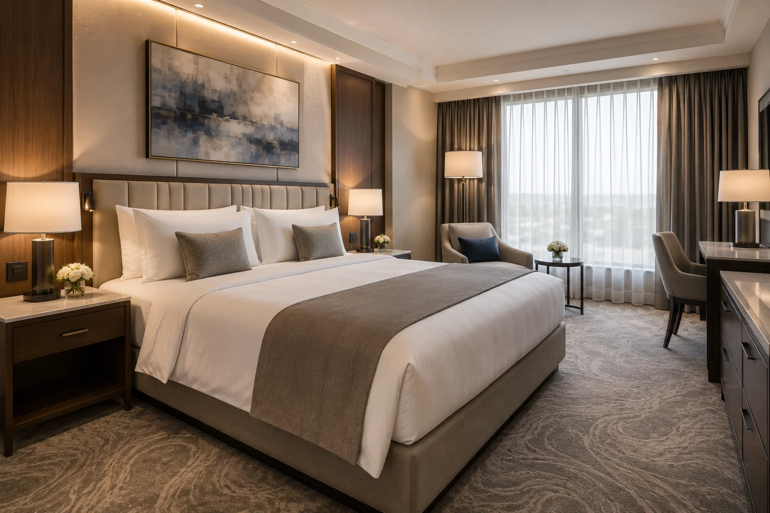 hotel beds