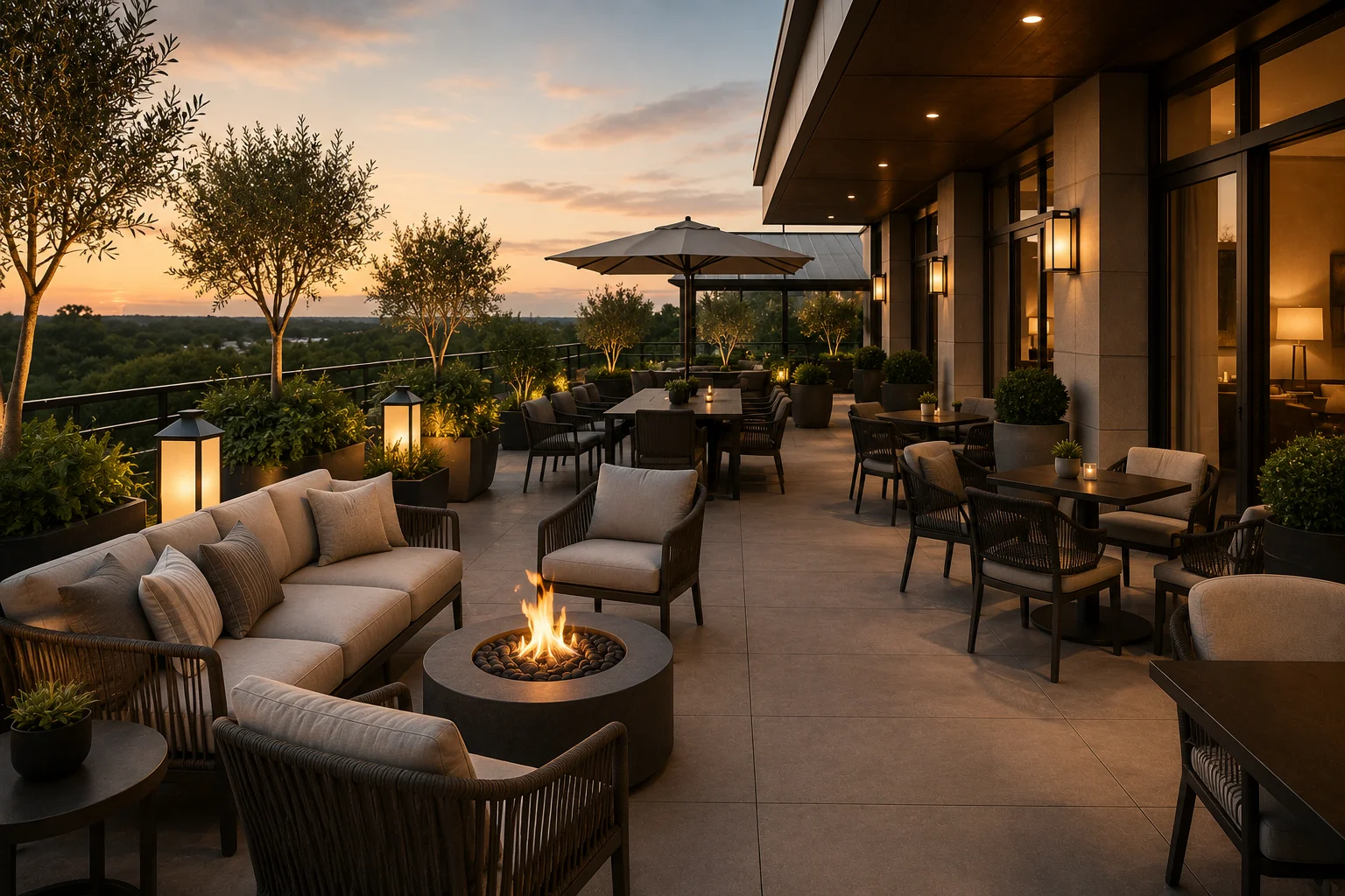 Small Space Patio Furniture Ideas for Hotels & Outdoor Areas
