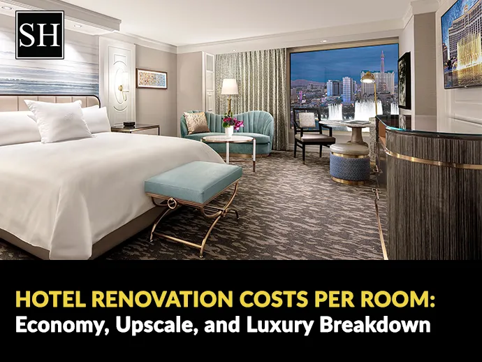 Hotel Renovation Cost Per Room | Economy to Luxury Breakdown