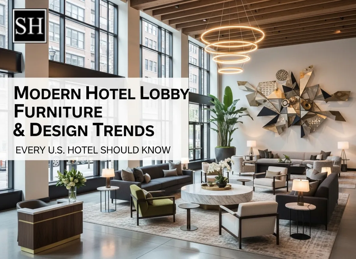 Modern Hotel Lobby Furniture & Design Trends Every U.S. Hotel Should Know