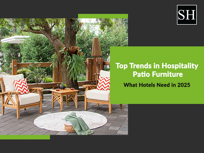 Top Hospitality Patio Furniture Trends 2025