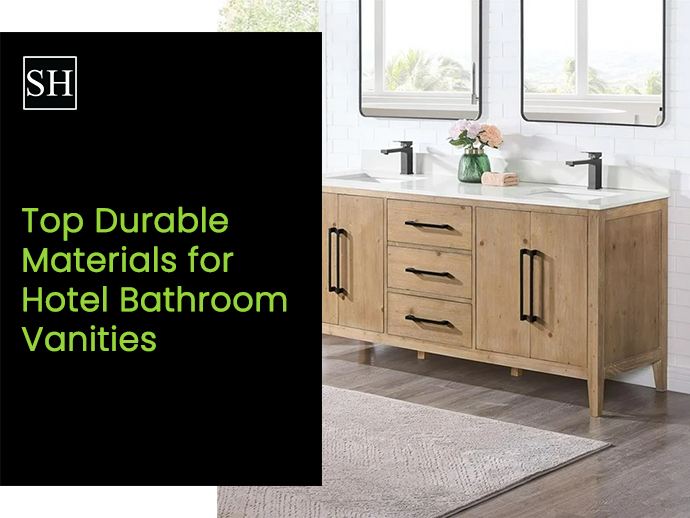 Top Durable Materials for Hotel Bathroom Vanities