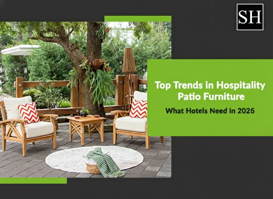 Top Hospitality Patio Furniture Trends 2026