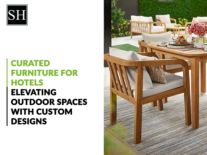 Curated Furniture for Hotels-Boost Outdoor Spaces with Custom Designs
