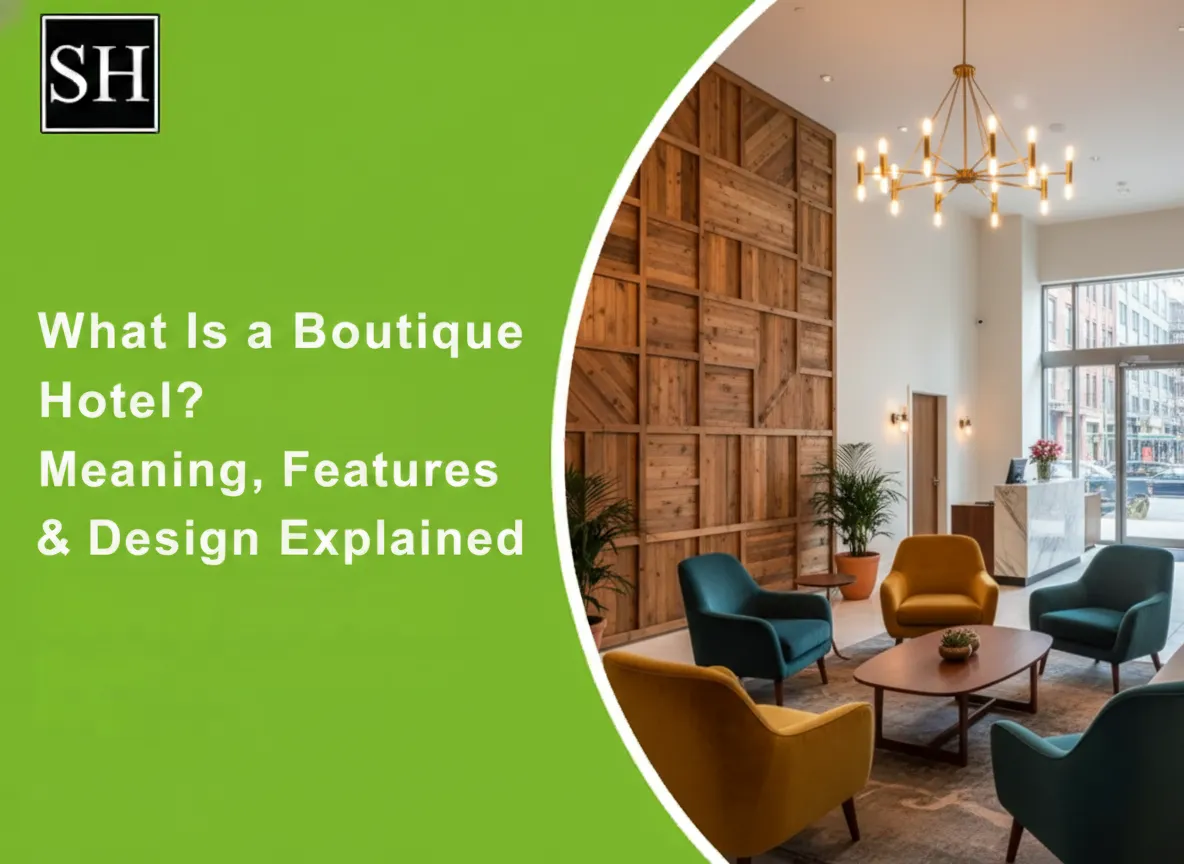 What Is a Boutique Hotel? Meaning, Features & Design Explained