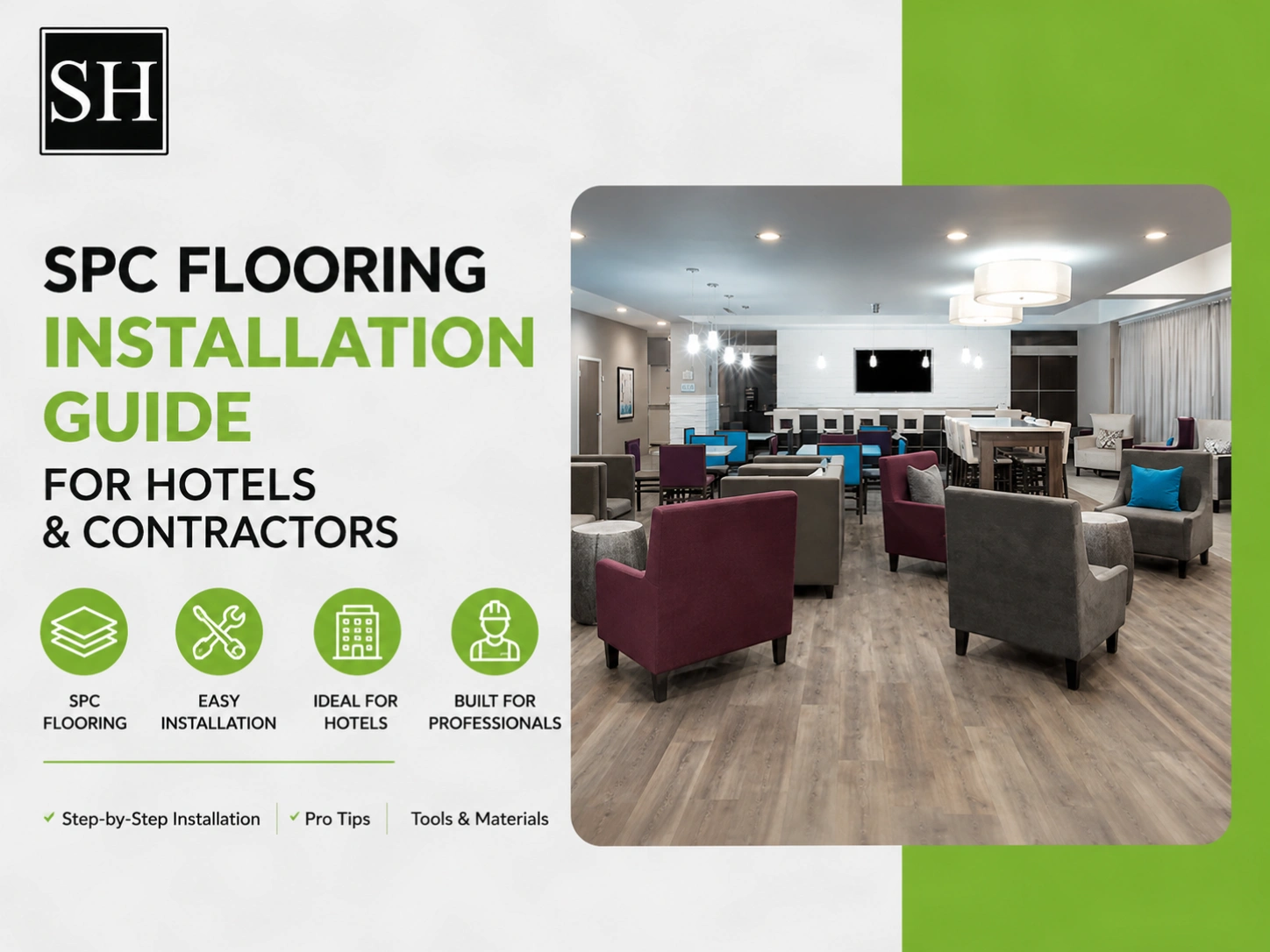 SPC Flooring Installation Guide for Hotels & Contractors
