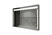 Durable backlit vanity mirror for high-end commercial interiors