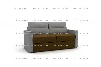 Modern dual-tone convertible sofa with plush seating -2