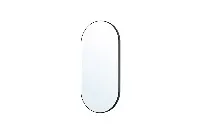 Contemporary slim edge floor-to-ceiling mirror designed for luxury resort suites