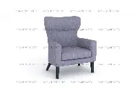 Elegant modern lounge accent chair with comfortable seating and premium build
