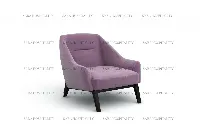 Slim Light Frame Lounge Chair for quaint breakfast inn sunrooms