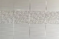 Modern dual-tone panel featuring an engineered solid-surface construction and a striking, multi-layered color block that anchors contemporary interior spaces