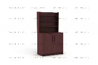 Sleek architectural cabinet showcasing full-height storage and a minimalist, handle-free design
