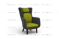 Heavy-Duty Heritage Lounge Chair for high-volume hotel buffet dining