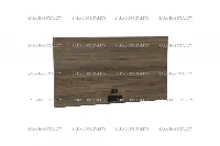 Hotel TV back panel with power outlet and woodgrain finish-2