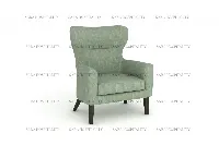 Upholstered modern accent lounge chair ideal for hotel rooms and lounge areas