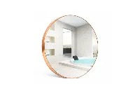 Sleek hospitality-grade arched wall mirror designed for boutique hotel guest room vanities