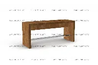 Modern minimal writing desk featuring a slim, unobstructed tabletop and a clean-lined architectural frame
