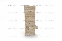 Queen nightstand – Radisson hotel guestroom furniture-3