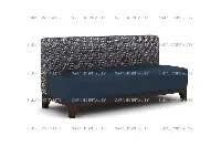 Modern High-Back Upholstered Banquette Sofa -3