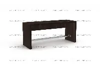 Contemporary writing table with tapered legs and a thin-edge design, blending functional simplicity with an elegant form