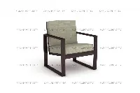 premium wooden frame armchair