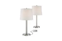 Straight Stem Minimal Lamp