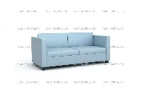 Contemporary Upholstered Hospitality Sofa – Beige - 2
