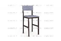 Sleek Urban Metal Back Chair for upscale breakfast cafes.