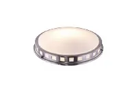 Ring Detail Flush Mount Light