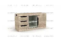 Modern hotel multimedia unit with drawers and shelves-4