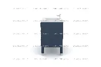 Premium natural stone vanity top with a durable, heat-resistant surface and a smooth, linear silhouette for master suites