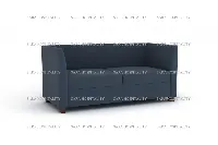Contemporary Box Arm Sofa – Modern Upholstered Seating - 1