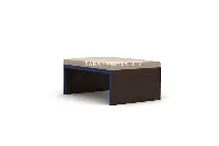 Hospitality Luggage Bench with Cushioned Top - 4