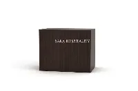 Hospitality credenza with three drawers and a dual-tone wood finish - 4