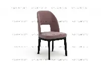 Upright Dining Style Lounge Chair for ergonomic hotel buffet layouts