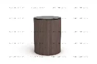 Modern wireframe accent table featuring an airy, translucent base and a clean-lined, minimalist tabletop