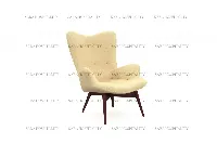Retro Mid-Century Lounge Chair for stylish hotel morning lobbies