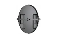 Contemporary pill-shaped mirror for sophisticated guest room interiors