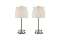 Straight Stem Minimal Lamp