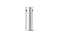 Durable cylindrical bathroom faucet in a professional matte finish