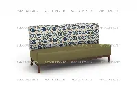 Modern Upholstered Loveseat Sofa with Plush Cushions - 2