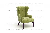 Traditional Wingback Lounge Chair for historic breakfast inn libraries