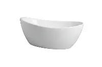 Architectural countertop basin showcasing a balanced, symmetrical form and a refined, minimalist aesthetic