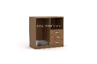 Hospitality Multimedia Combo with Storage and Appliance Space - 2