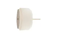 Double Drum Pendant Light